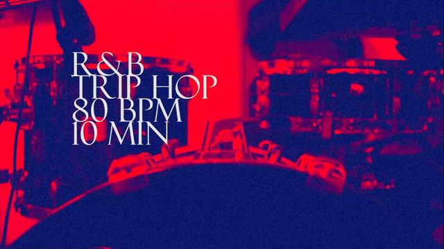 Free Drum Loop - RnB Trip Hop 80 BPM 10 min - Download смотреть онлайн