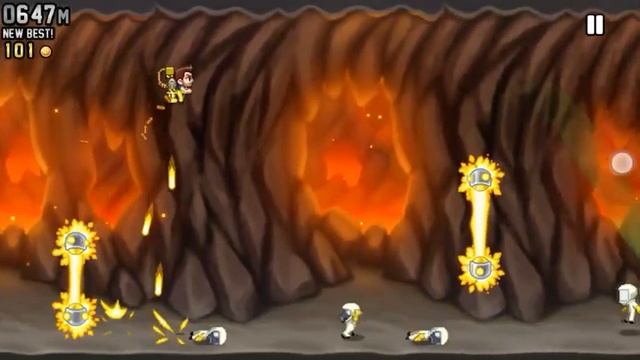 Обзор на игру Jetpack Joyride! смотреть онлайн
