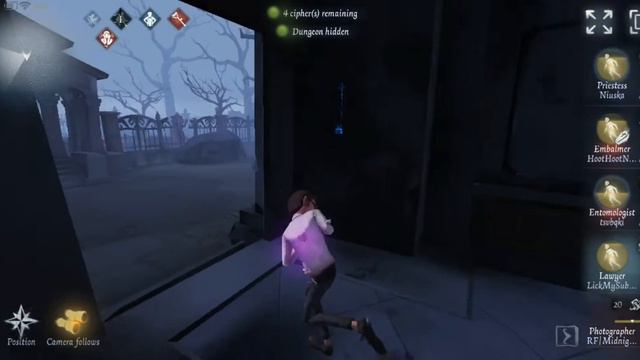 IDENTITY V, BUT I'M PLAYING AGAINST 3 'A' BADGES - PHOTOGRAPGER RANK MATCH - JOSEPH GAMEPLAY смотреть онлайн