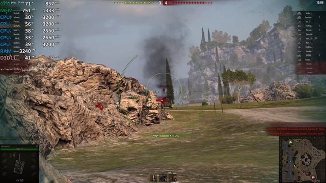 Athlon 200GE Vega 3 Review - World of Tanks - Gameplay Benchmark Test смотреть онлайн