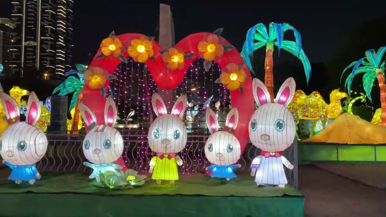 Интересные места в Дубае. Парк света в Дубае. Glow garden in Dubai. Часть 2. смотреть онлайн