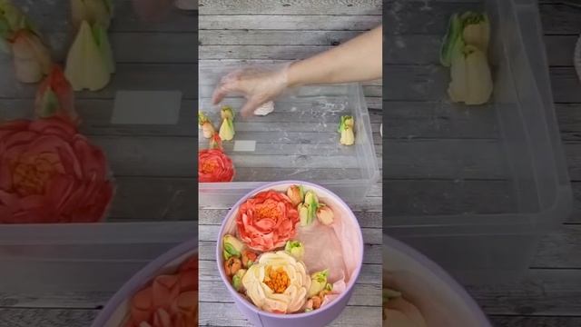 Зефирные цветы в шляпной коробке! смотреть онлайн