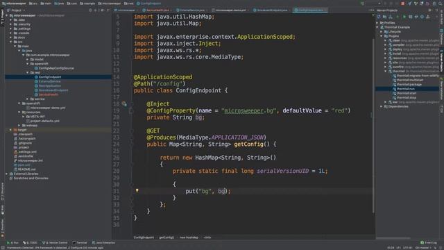 MicroProfile on Thorntail Demo смотреть онлайн