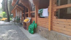 ОБЗОР ГОСТЕВОГО ДОМА «СОСНОВЫЙ БОР» ПИЦУНДА АБХАЗИЯ // ПОДРОБНЫЙ ОБЗОР НОМЕРА // ТЕРРИТОРИЯ И НОМЕР