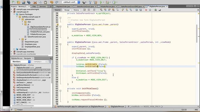 Integrasi Fitur Baru ke Menu Exerphi (versi Java Swing) смотреть онлайн