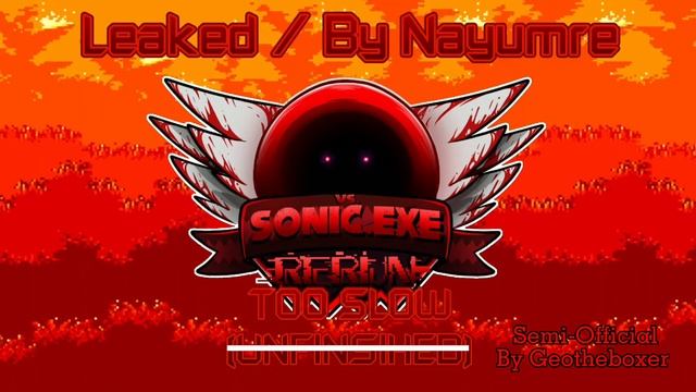 Too Slow RERUN But I Finished It - Vs. EXE ReRun (Semi-Official) смотреть онлайн
