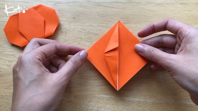 Easy Origami Pumpkin ( Jack O'Lantern ) смотреть онлайн