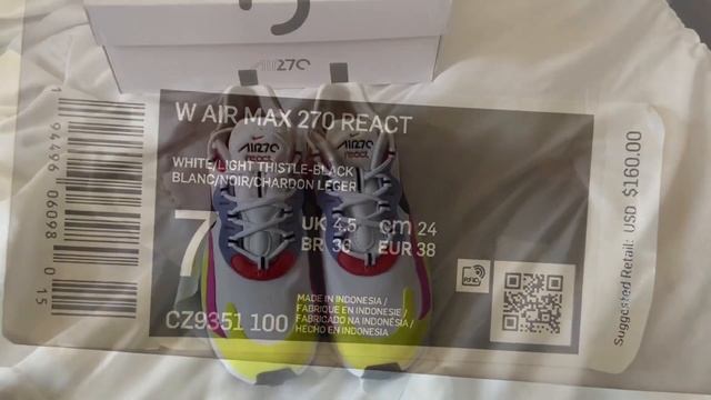 NIKE AIR MAX 270 REACT / Carol Quizon Vlog смотреть онлайн