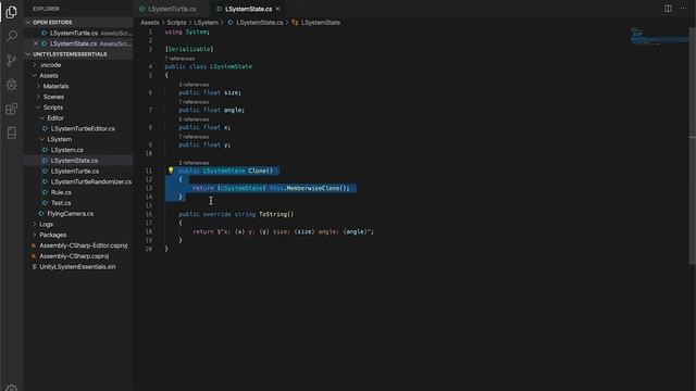 Unity3d Procedural Generation - L-System Procedurally Generated Trees And Editor Tools смотреть онлайн