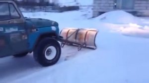 Отвал (лопата) на УАЗ для снега