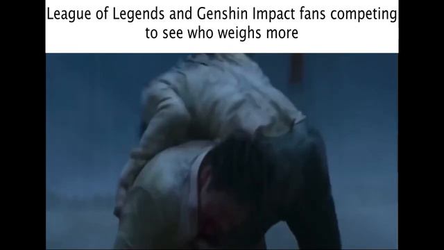 League of Legends fans vs Genshin fans смотреть онлайн