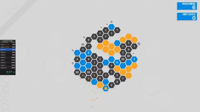 [WR] Hexcells Infinite - 5 Levels No Reset in 4:49 смотреть онлайн