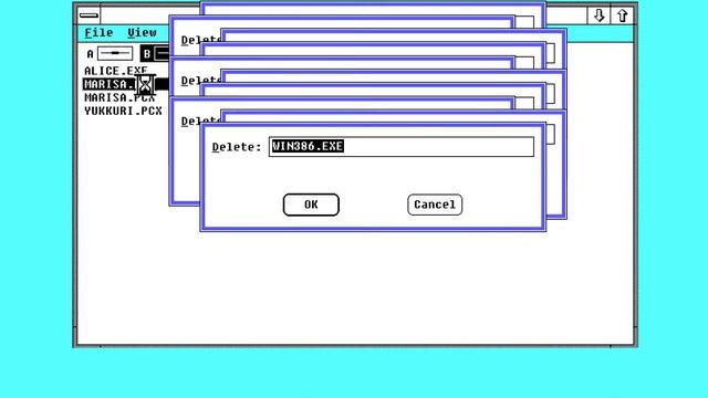 Windows 2.0 (386) Crazy Error Full HD
