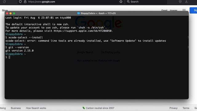 Installing Git on macOS смотреть онлайн