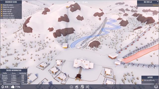 First Look: SNOWTOPIA! Ski Resort Tycoon Game смотреть онлайн