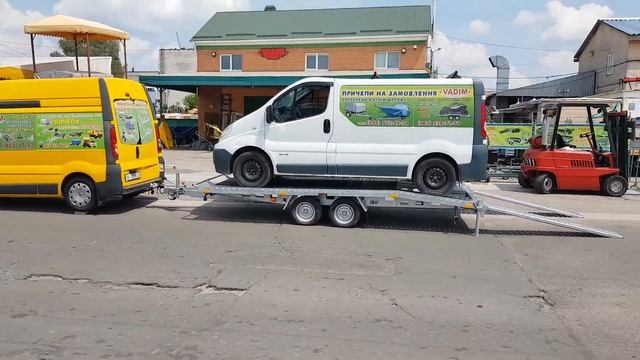 Лафет прицеп Автово из Белой Церкви. смотреть онлайн