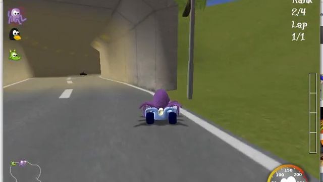 SuperTuxKart Tux Tollway Cheat смотреть онлайн
