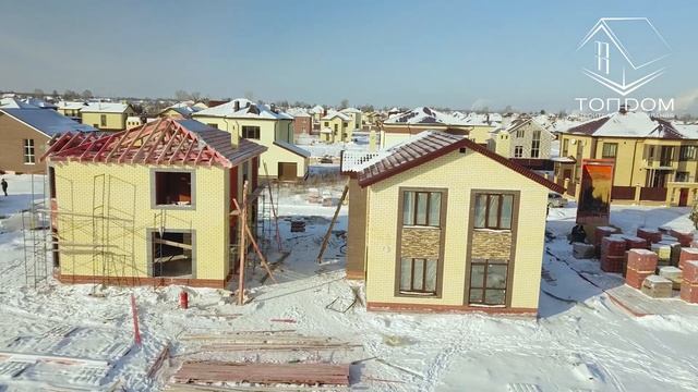 75 КИРПИЧНЫХ ДОМОВ в одном поселке \ Шоурум смотреть онлайн