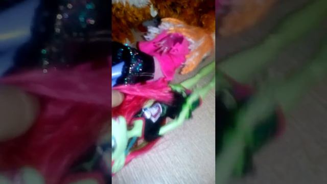 Самодельные волосы. Для монстер хай. смотреть онлайн