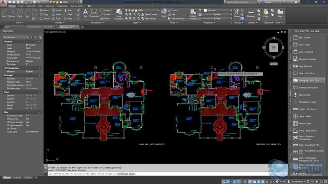 REVIT VS AUTOCAD - INTERIOR DESIGN смотреть онлайн