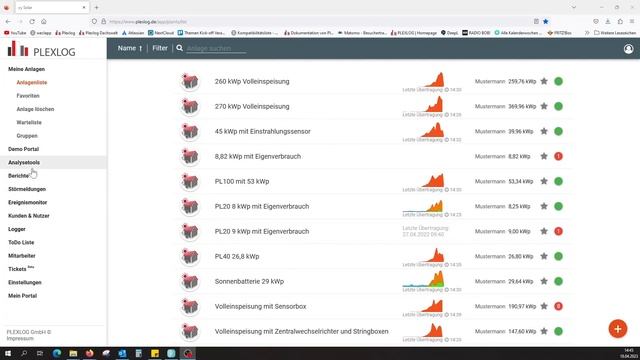 PLEXLOG Portal Anleitung смотреть онлайн