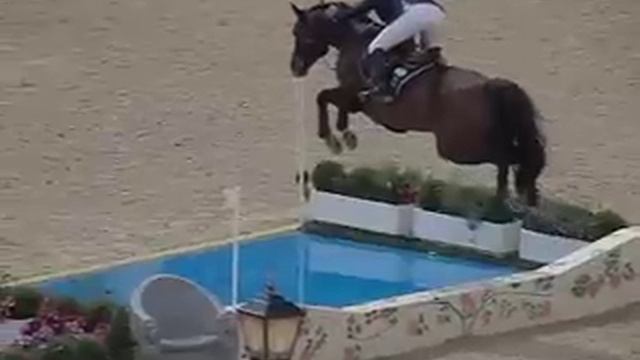 Horse Jumping Olympic Water смотреть онлайн