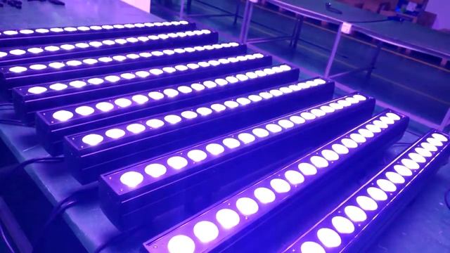 Светодиодный светильник BAR LED RGBW 300 Вт (18x15W) IP65 DMX512 1000мм смотреть онлайн