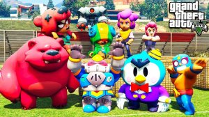 БРАВЛ СТАРС ИГРА ЗА ЛЕОНА И ЭЛЬ ПРИМО ГТА 5 МОДЫ! BRAWL STARS ОБЗОР МОДА В GTA 5 ИГРЫ ГТА ВИДЕО MODS