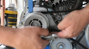 ЗАМЕНА РЕМНЯ  ПРИВОДА МОТОБЛОКА "НЕВА МБ-2" С ДВИГАТЕЛЕМ YAMAHA MX-200 НАТЯЖКА И РЕГУЛИРОВКА.