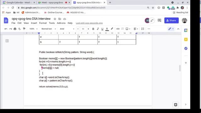 Wild Card Pattern Matching (Mock Interview) смотреть онлайн