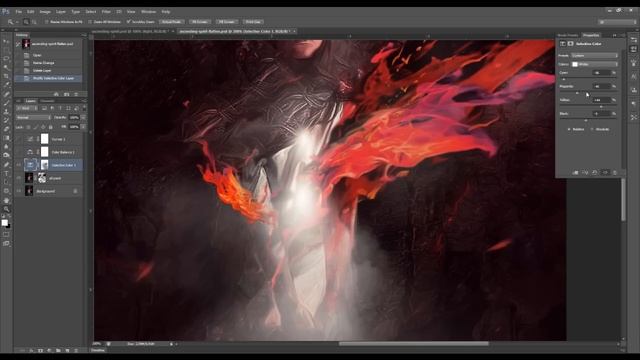 Photoshop Tutorial - Coloring Tips with Photoshop Adjustment Layers смотреть онлайн