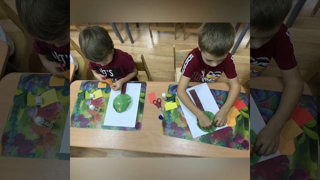 аппликация в подготовительной группе смотреть онлайн