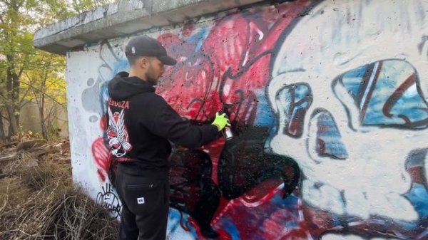 RUSH CHIP, DECORIX, REFINISH ARP . Обзор и Тест Дешёвой эмали для Граффити