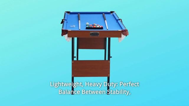 Rack Crucis 5.5-Foot Folding Billiard/Pool Table Review смотреть онлайн