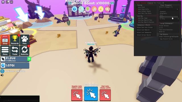 [NEW] ROBLOX Clicker Simulator Script GUI | Auto Click & Auto Rebirth | Open Eggs | *PASTEBIN 2022* смотреть онлайн