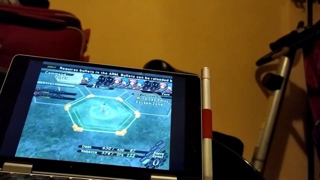 WILD ARMS 5 (PS2)  Offscreen Gameplay With PCSX2 EMULATOR On ONE MIX 2S YOGA