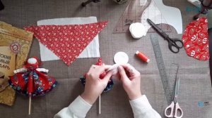Урок мастерства «Тряпичная игровая кукла Хороводница» от Ольги Саратовской.