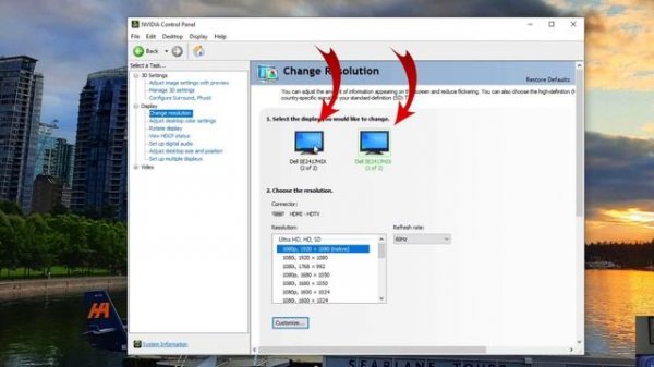How to Change Monitor Refresh Rate NVIDIA Control Panel | Windows 10