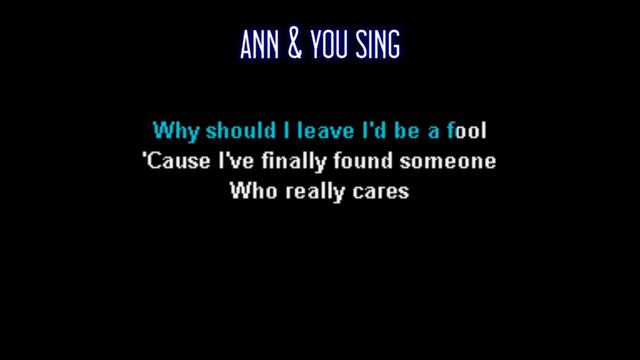 Anne Murray You Needed Me Karaoke Duet смотреть онлайн