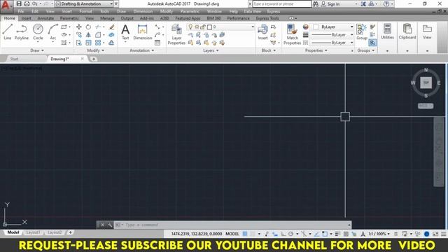 ONLINE AUTOCAD CLASS-3 | Line Command Ortho mode coordinate | AutoCAD Setting | Polar, Coordinate.. смотреть онлайн