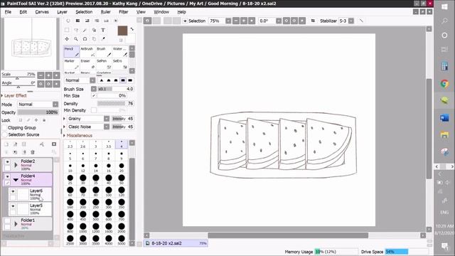 Draw with me ♡ || Good Morning Sketch 8·18·20 [ fresh / simple ] смотреть онлайн