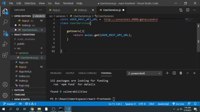 #2 SpringBoot with ReactJs beginners project step by step implementation | Frontend смотреть онлайн
