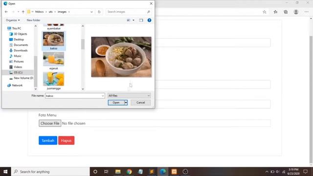 Website Pemesanan Makanan Menggunakan Bootstrap 4 dan PHP #Part 2 - Free Source Code смотреть онлайн
