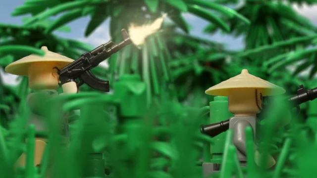 Lego Vietnam Stop Motion - Ride of the Valkyries смотреть онлайн