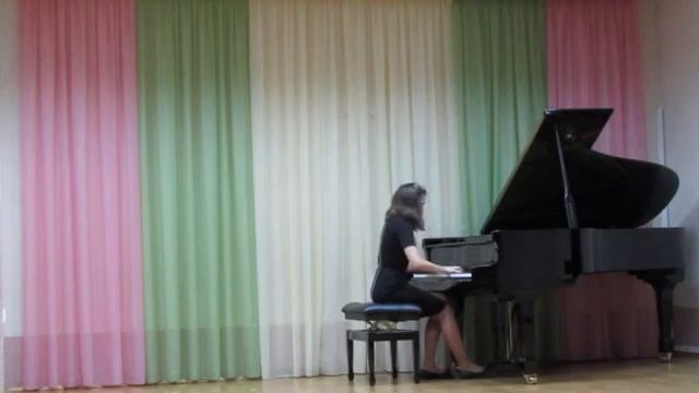Аникеева Ангелина, 6 класс, преподаватель Сорокина А. А., Д. Кабалевский, Прелюдия h - moll. смотреть онлайн