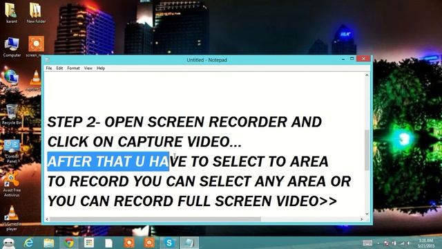 How To Capture/Record Screen in WINDOWS 8/8.1 FOR FREE смотреть онлайн