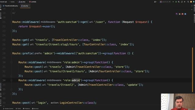 [08/10] Laravel Travel API: Editor Endpoint to Update Travel смотреть онлайн