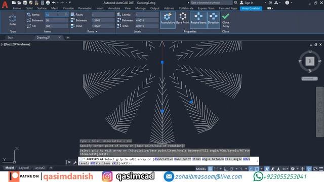 AutoCAD 3D Modeling training for beginners Mosque Dome 3D Modeling practice - QasimCAD смотреть онлайн