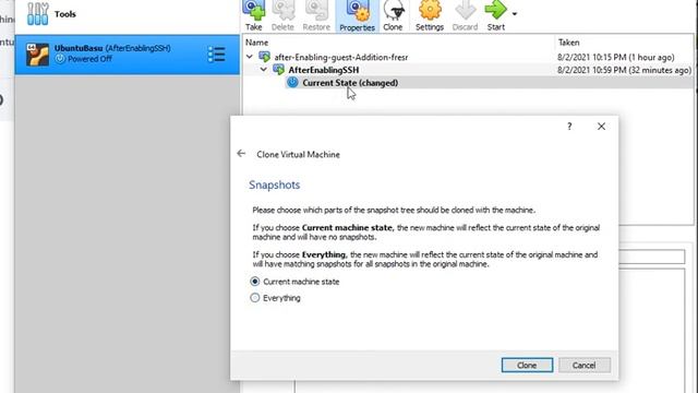 How to Clone a Virtual Machine in VirtualBox 6.1 - Easily clone and save your configuration on VMs смотреть онлайн