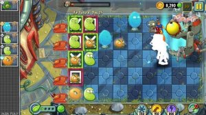 Plants vs. Zombies 2 - All Bosses [Without Lawn Mower]